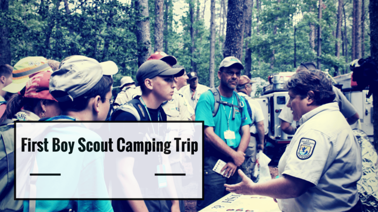 First Boy Scout Camping Trip