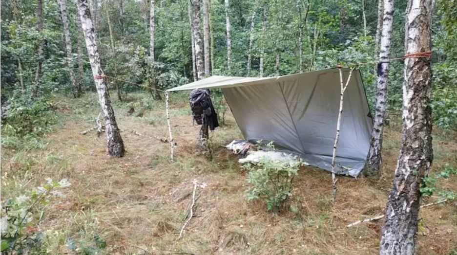 A tarp is indispensable when you are out in the wilderness